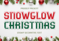 Snowglow Christmas Font - Featured Image